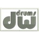 DW DRUMS Embroidered Patch