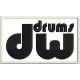 DW DRUMS Embroidered Patch