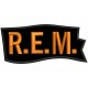 REM Embroidered Patch