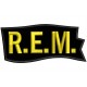 REM Embroidered Patch