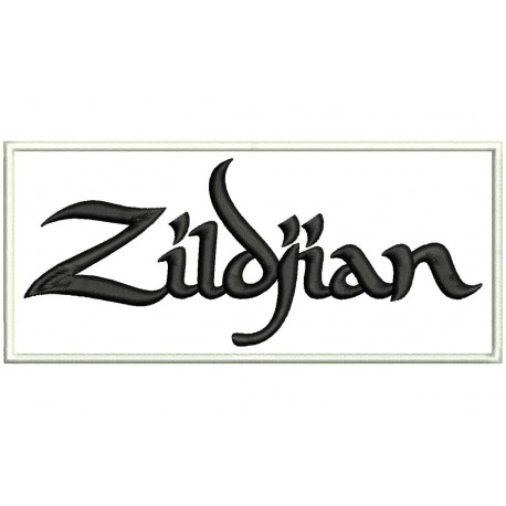 ZILDJIAN Cymbals Embroidered Patch
