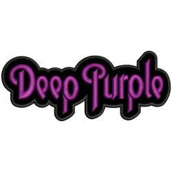 DEEP PURPLE Embroidered Patch