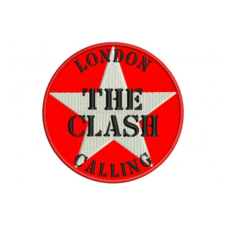 Parche Bordado THE CLASH (London Calling)