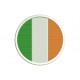 IRELAND FLAG (Circle) Embroidered Patch