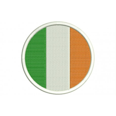 Parche Bordado Bandera IRLANDA (Circular)