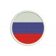Parche Bordado Bandera RUSIA (FEDERACION) (Circular)