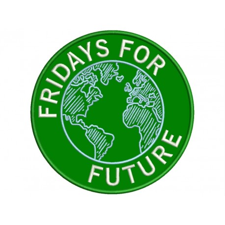 Parche Bordado FRIDAYS FOR FUTURE