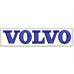 VOLVO (Letters) Embroidered Patch
