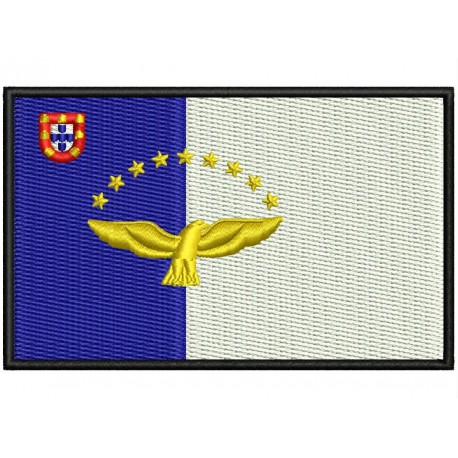 AZORES FLAG Embroidered Patch