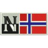 NAPAPIJRI with NORWAY FLAG Embroidered Patch