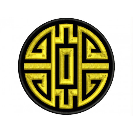 HEALTH (CHINESE SYMBOLOGY) Embroidered Patch