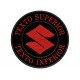 SUZUKI LOGO Custom Embroidered Patch