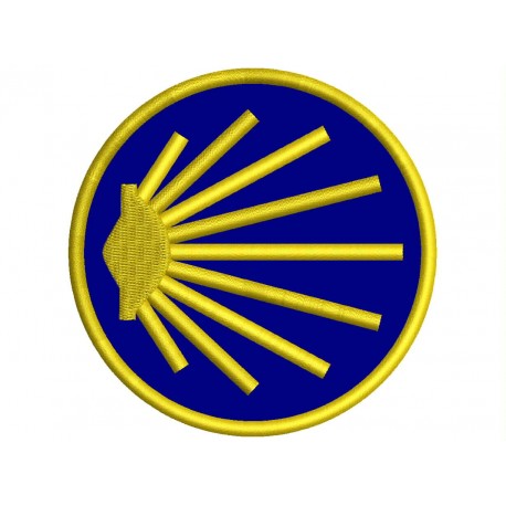 SCALLOP SHELL (St James´s Way) Embroidered Patch