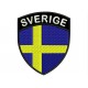 SWEDEN SHIELD Embroidered Patch