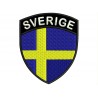 SWEDEN SHIELD Embroidered Patch