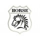 HORSE SHIELD Embroidered Patch