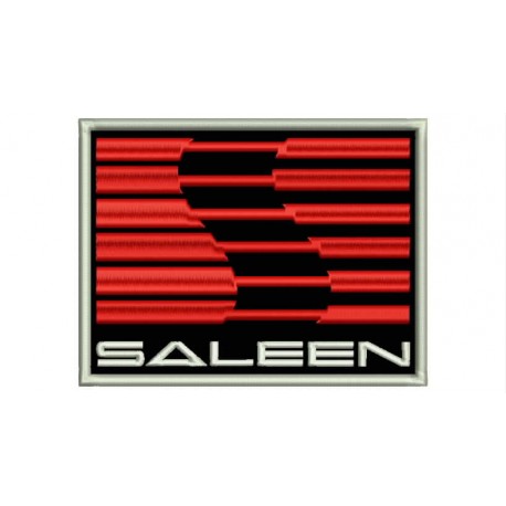 Parche Bordado SALEEN (Fondo NEGRO)
