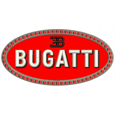 BUGATTI (Logo) Embroidered Patch