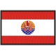 Parche Bordado Bandera POLINESIA FRANCESA