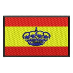 SPAIN NAUTICAL FLAG Embroidered Patch