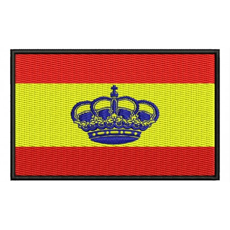 SPAIN NAUTICAL FLAG Embroidered Patch