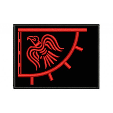 VIKING FLAG (Raven Banner) Embroidered Patch
