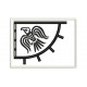 VIKING FLAG (Raven Banner) Embroidered Patch