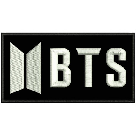 BTS (Horizontal Logo) Embroidered Patch