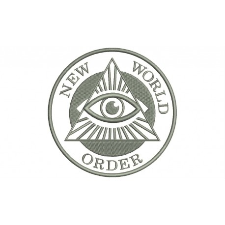 ILLUMINATI (New Order World) Embroidered Patch