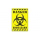 BIOHAZARD DANGER Embroidered Patch