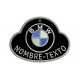 LLAVERO BORDADO BMW Personalizable (Mod. 4)