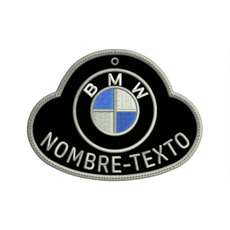 LLAVERO BORDADO BMW Personalizable (Mod. 4)