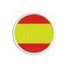 Parche Bordado Bandera ESPAÑA (Circular)