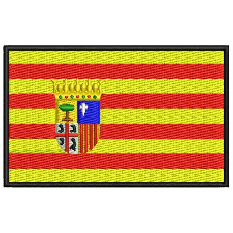 Parche Bordado Bandera ARAGON