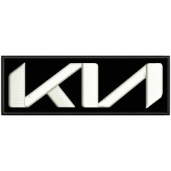 KIA (New Logo) Embroidered Patch