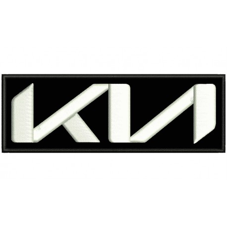 KIA (New Logo) Embroidered Patch
