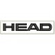 Parche Bordado HEAD (Bordado NEGRO / Fondo BLANCO)