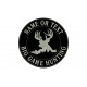 BIG GAME HUNTING Custom Embroidered Patch