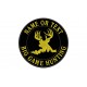 BIG GAME HUNTING Custom Embroidered Patch