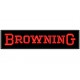BROWNING (Letters) Embroidered Patch