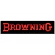 BROWNING (Letters) Embroidered Patch