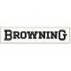 BROWNING (Letters) Embroidered Patch