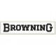 BROWNING (Letters) Embroidered Patch