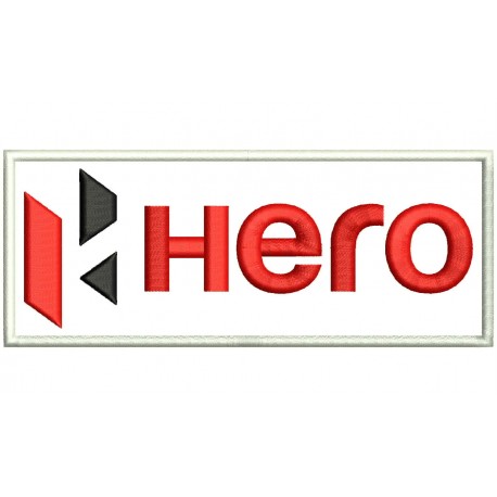 HERO MOTORCYCLES Embroidered Patch