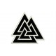 VALKNUT (NORDIC SIMBOLOGY) Embroidered Patch