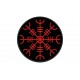 AEGISHJALMUR (NORDIC SIMBOLOGY) Embroidered Patch