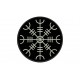 AEGISHJALMUR (NORDIC SIMBOLOGY) Embroidered Patch