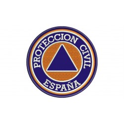 Parche Bordado PROTECCION CIVIL (Circular)