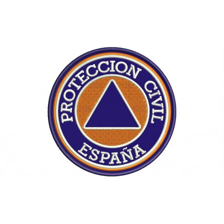 CIVIL PROTECTION (Circular Emblem) Embroidered Patch