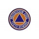 CIVIL PROTECTION (Circular Emblem) Custom Embroidered Patch